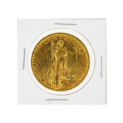 1922 $20 AU St. Gaudens Double Eagle Gold Coin