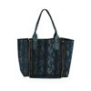 Image 1 : Charcoal Blue Oversized Handbag