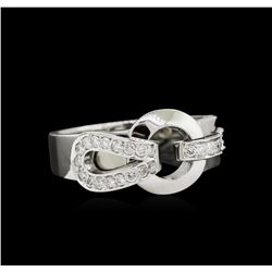 14KT White Gold 0.20ctw Diamond Ring