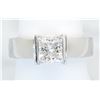 Image 2 : GIA Cert 1.29ct Diamond Solitaire Ring - 14KT White Gold