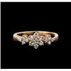 Image 1 : 0.46ctw Diamond Ring - 14KT Rose Gold