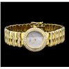 Image 1 : Chopard 18KT Yellow Gold 5.00ctw Diamond Ladies Watch