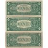 Image 2 : 1957 $1 Silver Certificate Currency Lot of 3