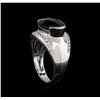 Image 4 : Crayola 5.10ct Garnet and White Sapphire Ring - .925 Silver
