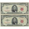 Image 1 : 1963 $5 Red Seal Bill Lot of 2