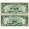 Image 2 : 1963 $5 Red Seal Bill Lot of 2
