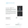 Image 3 : 14KT White Gold 15.40ct GIA Certified Tanzanite and Diamond Necklace