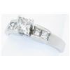 Image 2 : 1.00ctw Diamond Ring - 14KT White Gold