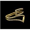 Image 1 : 0.24ctw Diamond Ring - 14KT Yellow Gold
