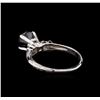 Image 3 : 1.38ctw Fancy Black Diamond Ring - 18KT White Gold