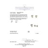 Image 3 : 1.25ctw Diamond Stud Earrings - 14KT White Gold