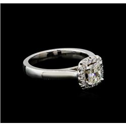 0.72ctw Diamond Ring - 14KT White Gold