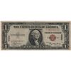 Image 1 : 1935 $1 Hawaii Federal Reserve Note Currency
