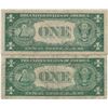 Image 2 : 1935 $1 Star Note Silver Certificate Currency Lot of 2