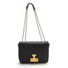 Image 1 : Marc Jacobs Mini Polly  Black Quilted Leather Shoulder Bag