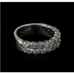 14KT White Gold 1.76ctw Diamond Ring