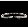 Image 3 : 13.00ctw Diamond Tennis Bracelet - 18KT White Gold
