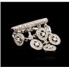 Image 1 : 14KT White Gold 1.35ctw Diamond Ring