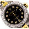 Image 2 : Rolex 18KT Two-Tone Diamond Oyster Perpetual Ladies Watch