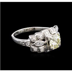 1.63ctw Diamond Ring - Platinum