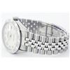 Image 8 : Rolex Stainless Steel Diamond DateJust Men's Watch
