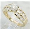 Image 2 : 1.38ctw Diamond Ring - 14KT Yellow Gold