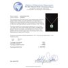 Image 3 : GIA Cert 11.04ct Emerald and Diamond Pendant With Chain - 14KT White Gold