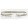 Image 5 : 4.00ctw Diamond Bracelet - 14KT White Gold