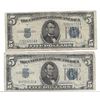 Image 1 : 1934 $5 Silver Certificate Currency Lot of 2