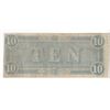 Image 2 : 1864 $10 Confederate States of America Bank Note