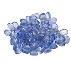 17.67ctw Oval Mixed Tanzanite Parcel