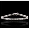 14KT White Gold 4.64ctw Diamond Tennis  Bracelet
