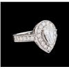 1.88ctw Diamond Ring - 14KT White Gold