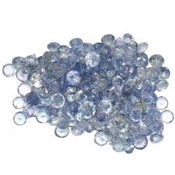 12.49ctw Round Mixed Tanzanite Parcel