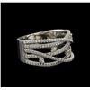 Image 1 : 1.05ctw Diamond Ring - 14KT White Gold