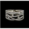 Image 2 : 1.05ctw Diamond Ring - 14KT White Gold