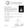 Image 3 : 4.10ctw Diamond Pendant With Chain - 18KT White Gold
