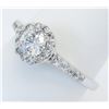Image 3 : 0.82ctw  Diamond Ring - 14KT White Gold
