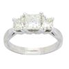 Image 1 : 1.46ctw Diamond Ring - 14KT White Gold