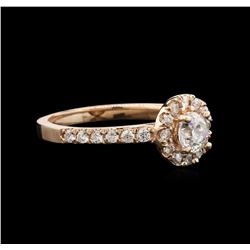 0.95ctw Diamond Ring - 14KT Rose Gold