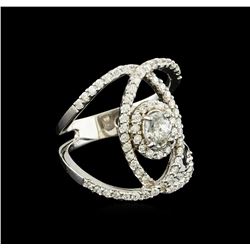 1.33ctw Diamond Ring - 14KT White Gold