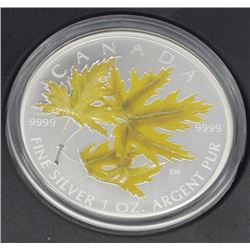 RCM 5$ - Silver Maple Leaf Coloured Coin - 2006