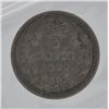 Image 2 : 1870 5¢ EF-45 Flat Border ICCS