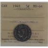 Image 1 : 1948 5¢ MS-64 ICCS