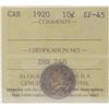 Image 1 : 1920 10¢ EF-45 ICCS