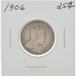 1906 25¢ Large Crown