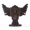 Image 2 : 19th Century solid bronze planter depicting Jesus with