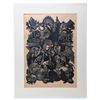 Image 1 : Fritz Eichenberg (1901-1990) Well listed artist, origin