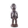Image 1 : Mid 19th Century African Yombe Congo wood carved and gl