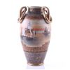 Image 1 : Vintage Japanese Nippon vase having gilt and polychrome